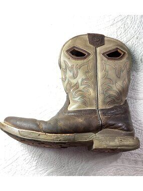 Phantom Rider by Double H Prophecy*U Toe Roper Boots*DH5385*Size 10.5